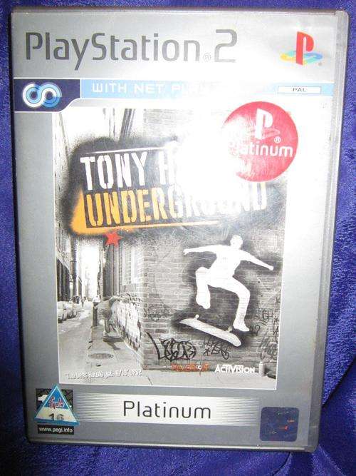 Playstation 2- Tony Hawk's Underground (FPB 16)