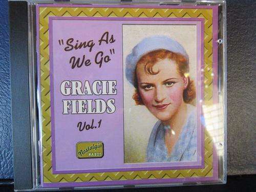 CD - Gracie Fields `Sing as we go` vol.1