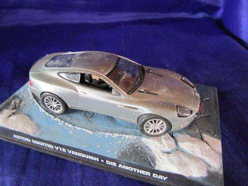 Aston Martin V12 Vanquish -Die another Day - James Bond Collection - See Pic and des