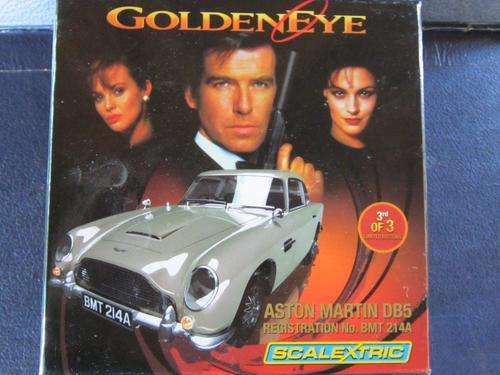 Scalextric  Aston Martin DB5 - Golden Eye - Limited Edition "3500 units made"1:32 Scale (new)