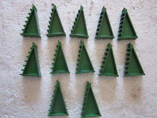 Job Lot of 12 Vintage Triang Scalextric Track / Bridge supports