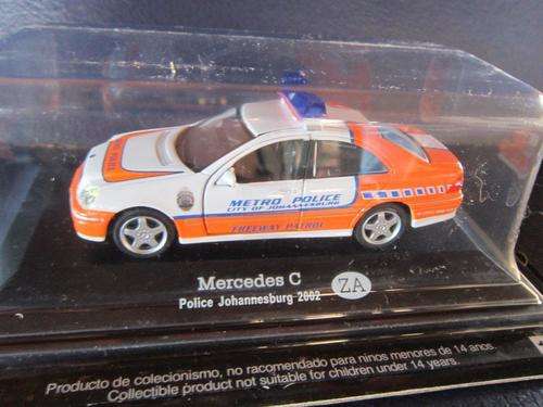 Mercedes C Police Johannesburg 2002 - 1:43 Scale - JMPD Freeway Patrol