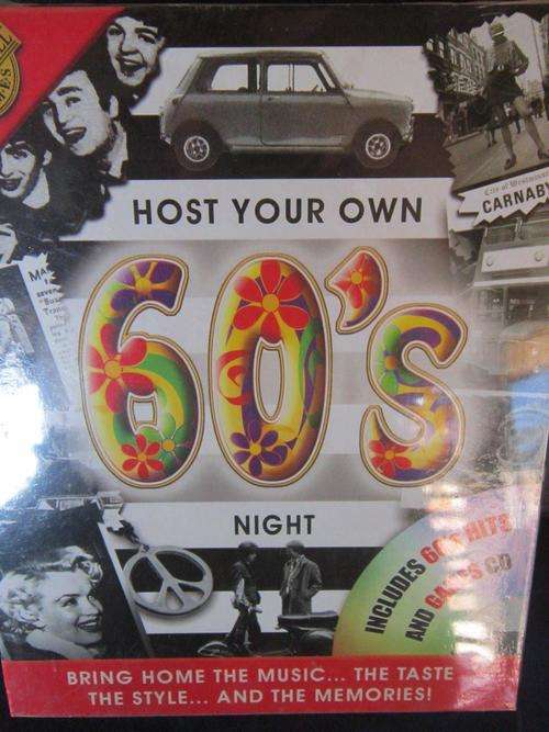 Host Your Own 60`s Night  (new sealed)