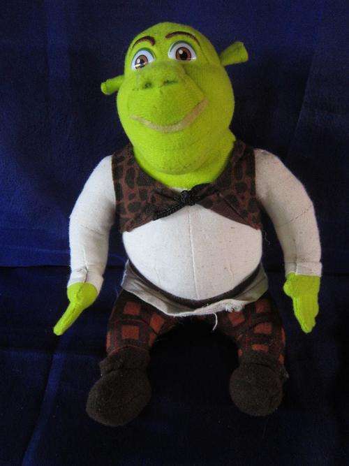 Shrek the third soft toy - 21cm