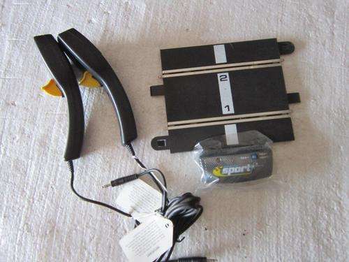 Scalextric. Power Base, 2 x Controllers (sports track)