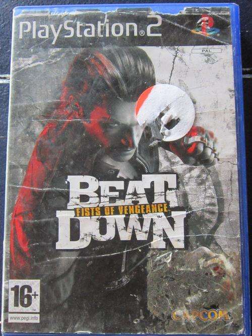 Playstation 2- Beat Down Fists of Vengeance (FPG 16+)