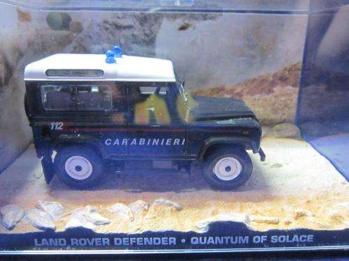 Land Rover Defender  - Quantum Of Solace  - James Bond Collection 1:43 Scale Die Cast