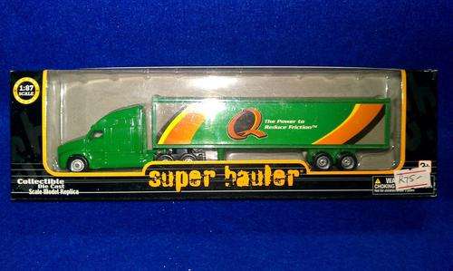 Golden Wheel Collectable Die cast Super Haulers - Q The Power to Reduce Fric - 1/87 Scale (HO Scale)