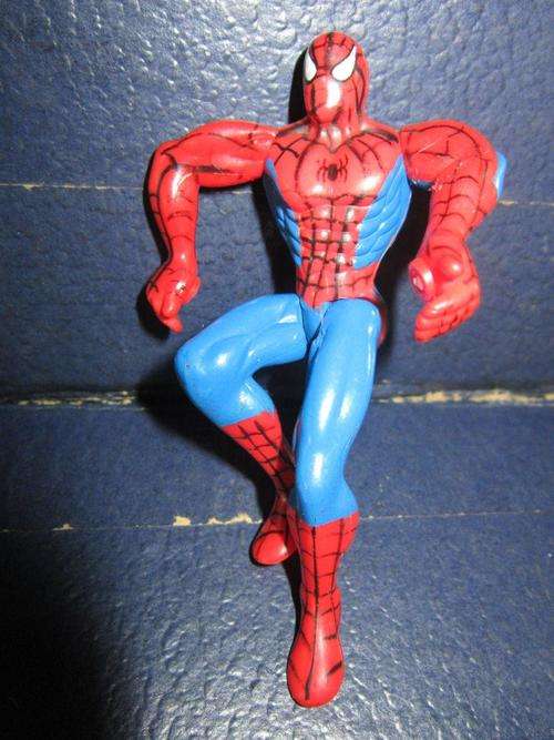 Articulated Spiderman - Marvel - Hard Rubber +-9cm