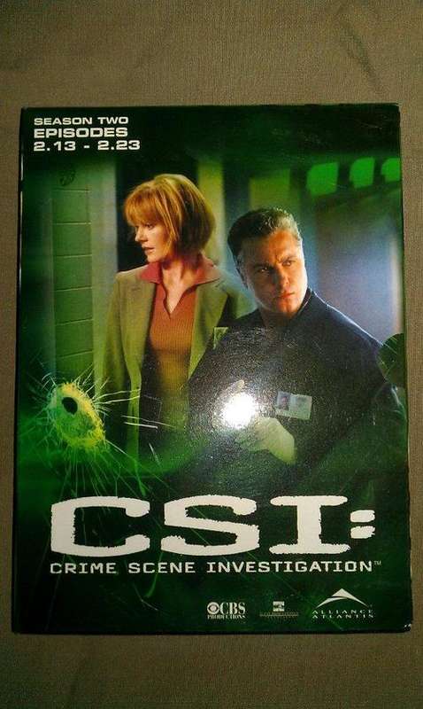 DVD - CSI - Crime Scene Investigation - Episodes 2.13 - 2.23 Fpb 13V
