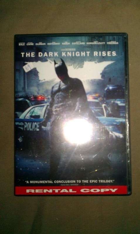 DVD - Batman - The Dark Knight Rises