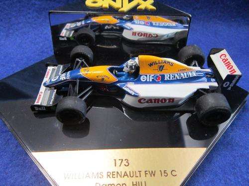 Onyx -  Williams Renault FW15C Damon Hill -  1:43 Scale