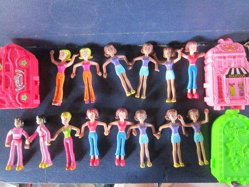 Job Lot McDonalds (14) Poly Pocket Dolls