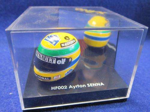 Onyx - HF002 Ayrton Senna Replica Helmet - 1:12 Scale