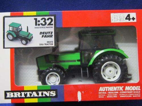 Britains - Deutz DX6 Tractor - 1:32 Scale Made in England
