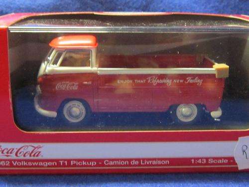 Motor City Classics - Coca-Cola 1962 Volkswagen T1 Pickup 1:43 Scale