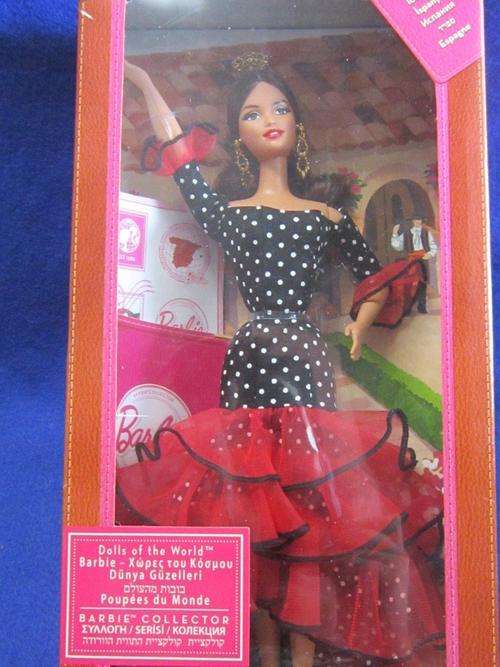 Barbie Matell - Dolls Of the World - Spain- Barbie Collector Pink Label