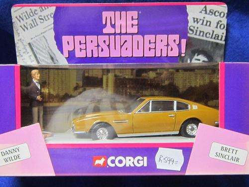 Corgi - The Persuaders! Aston Martin DBS with Lord Brett Sinclair Resin Figure