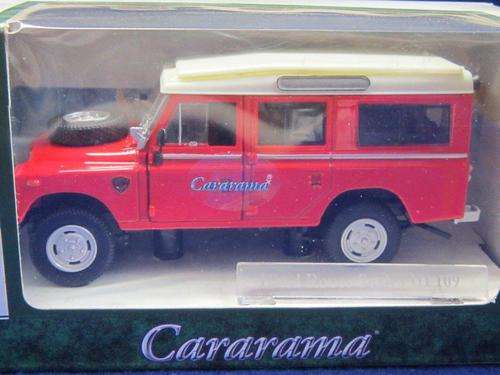 Cararama - Land Rover Series III 109 - Red 1:43 Scale