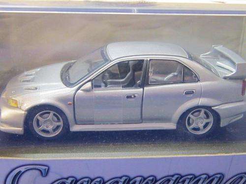 Cararama - Mitsubishi Lancer Evolution VI Silver 1:43 Scale (NOS)