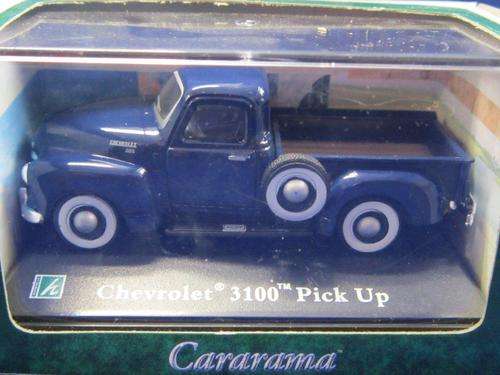 Cararama - Chevrolet 3100 Pick Up - Blue- 1:72 Scale