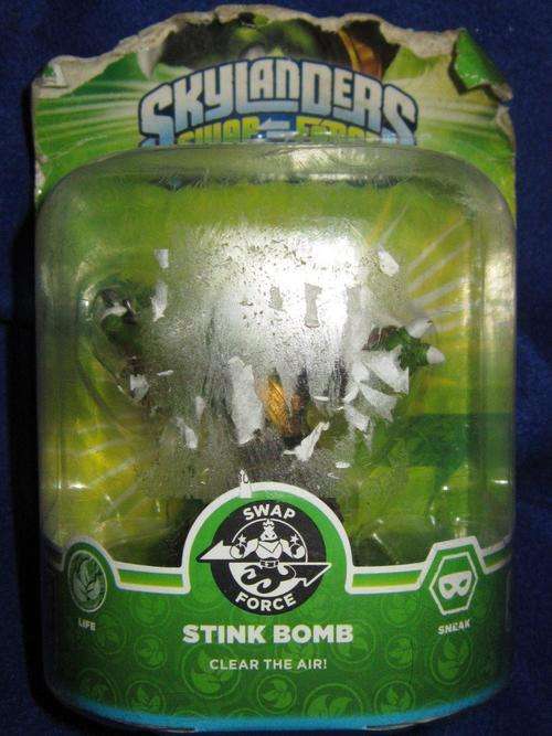 SKYLANDERS - Swap Force - Stink Bomb - Clear The Air