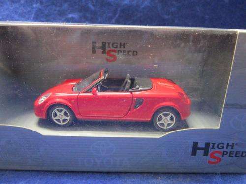High Speed  - Toyota MR2 Red  1:43 Scale