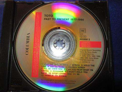 CD - Toto - Past to present 1977-1990