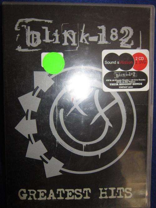 DVD - Blink 182 Greatest Hits (2cd's 1 DVD)