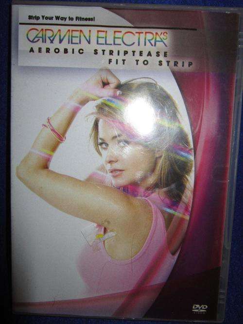 DVD - Carmen Electra`s Aerobic Striptease Fit to Strip (fpbA)