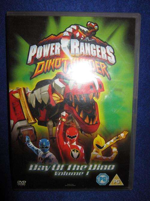 DVD - Power Rangers Dino Thunder - day of the dino Vol1