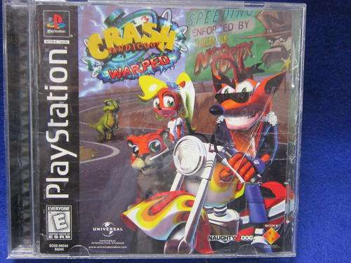 Crash Bandicoot Warped - Playstation (PSone) PS1 (ntsc disc)