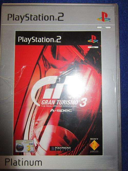 Gran Turismo 3 A-Spec - Playstation 2 PS2 (pal disc)