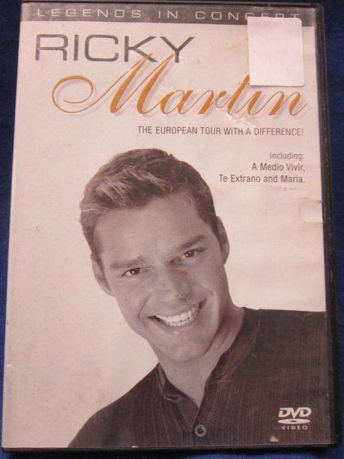 DVD -  Ricky Martin - The European Tour With A difference!