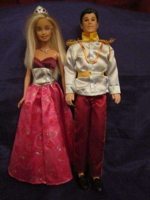 Barbie Mattel Prince and Princess Mattel 1997 (Prince) & 1998 (Princess)