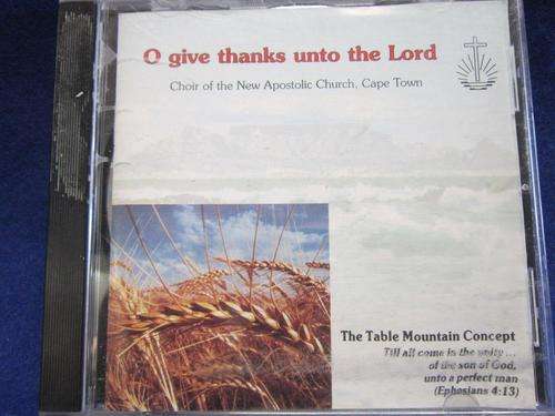 CD - O give thanks unto the Lord