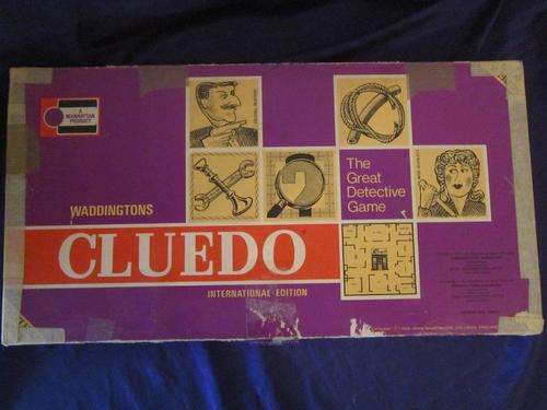 Cluedo - The Great Detective Game - Waddingtons - International edition