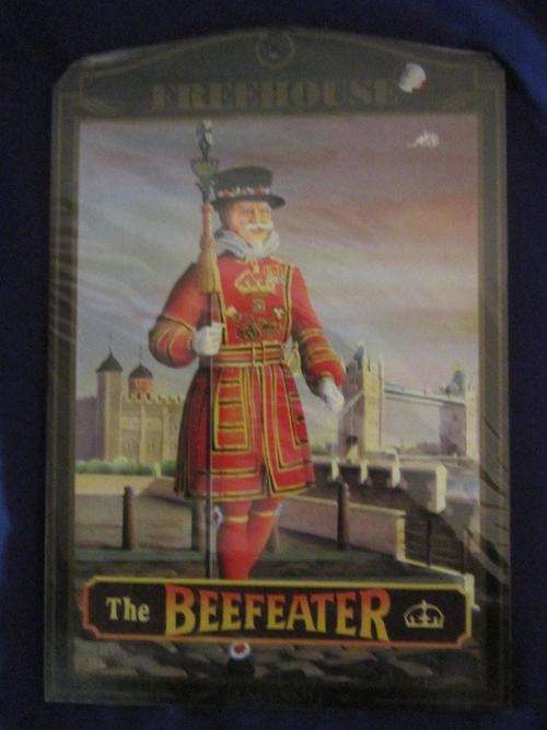 Pub World The Beefeater - Freehouse - Conceptual Designs - Made in England (NOS)