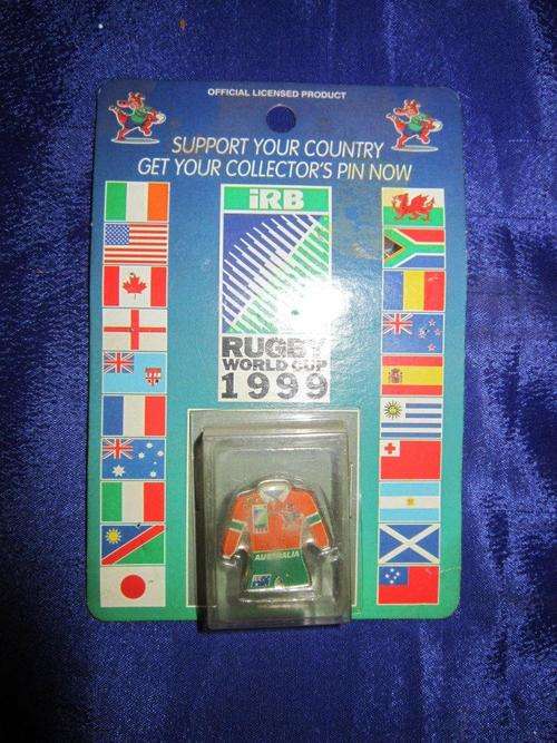 Rugby World Cup 1999 Lapel Pin - Australia - Official Product