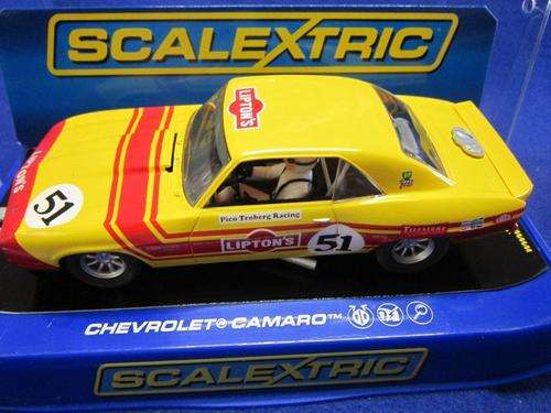 Scalextric - Chevrolet Camaro Liptons  (new) 1:32 Scale