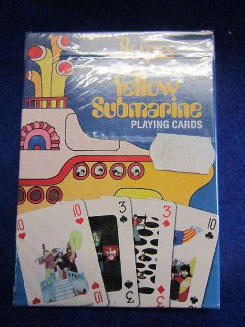 The Beatles Yellow Submarine Playing cards - Very Collectable