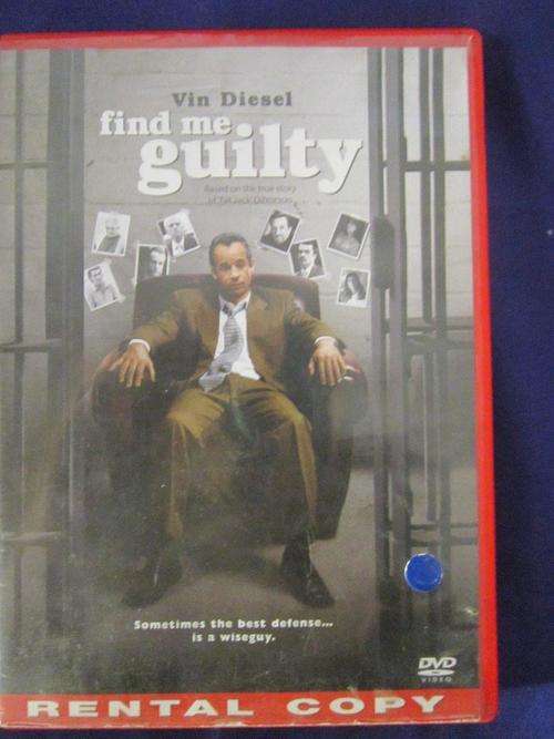 DVD - Find Me Guilty - Vin Diesel
