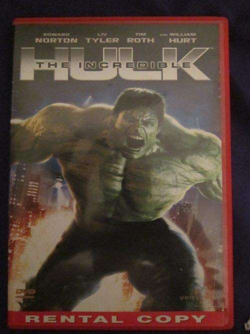 DVD - The Incredible Hulk - Norton, Tyler, Roth, Hurt