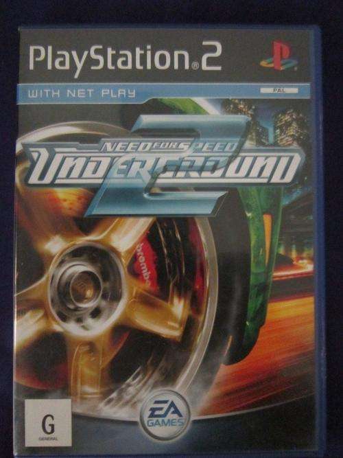 Playstation 2- Need for Speed 2 Underground