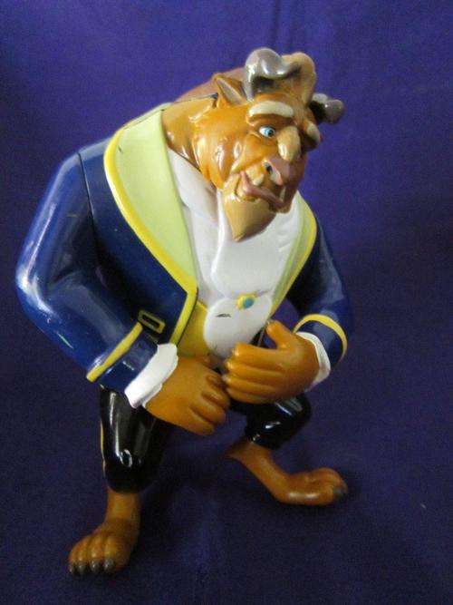 Beast - Beauty and The Beast- Disney - Hard plastic - Articulated +-14cm