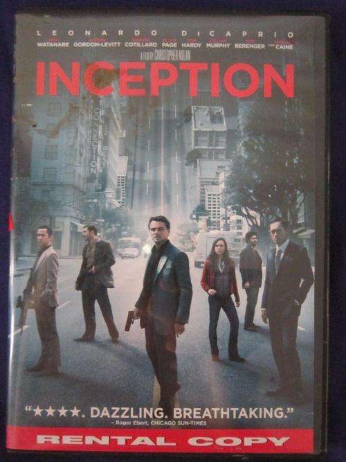 DVD -  Inception - Dicaprio, Hardy