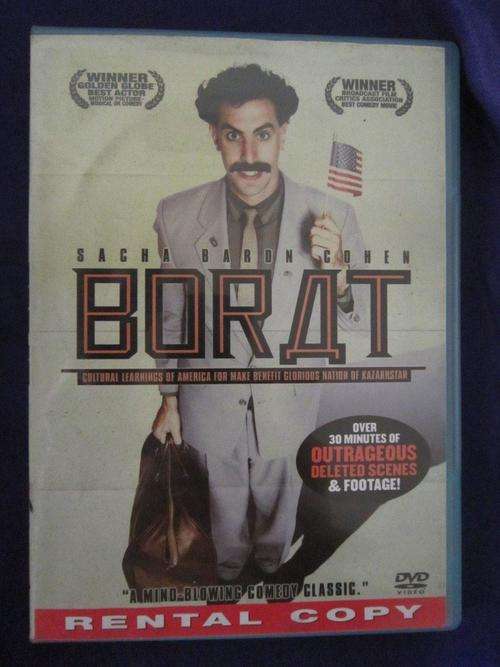 DVD - Borat - Sasha Baron Cohen