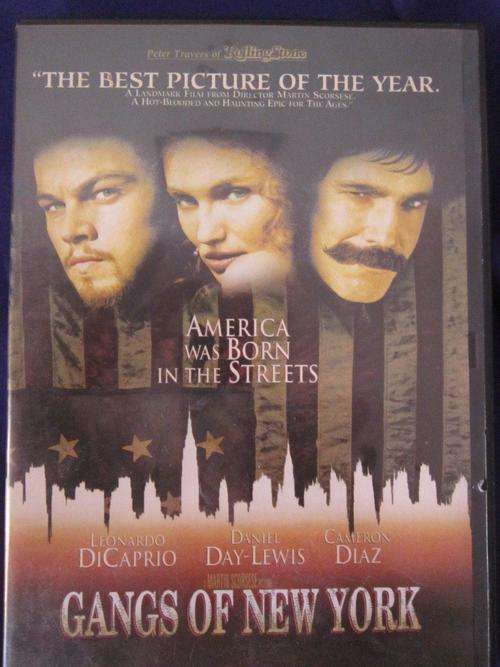 DVD - Gangs of New York, DiCaprio, Day-lewis,Diaz