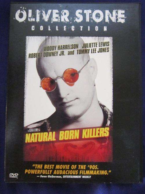 DVD - Natural Born Killers - Harrelson,Lewis,Downey Jr, Tommy Lee Jones