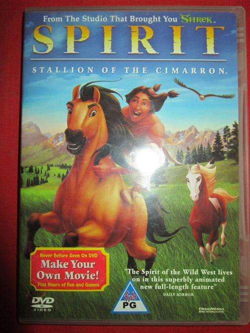 DVD - Spirit - Stallion of the Cimarron